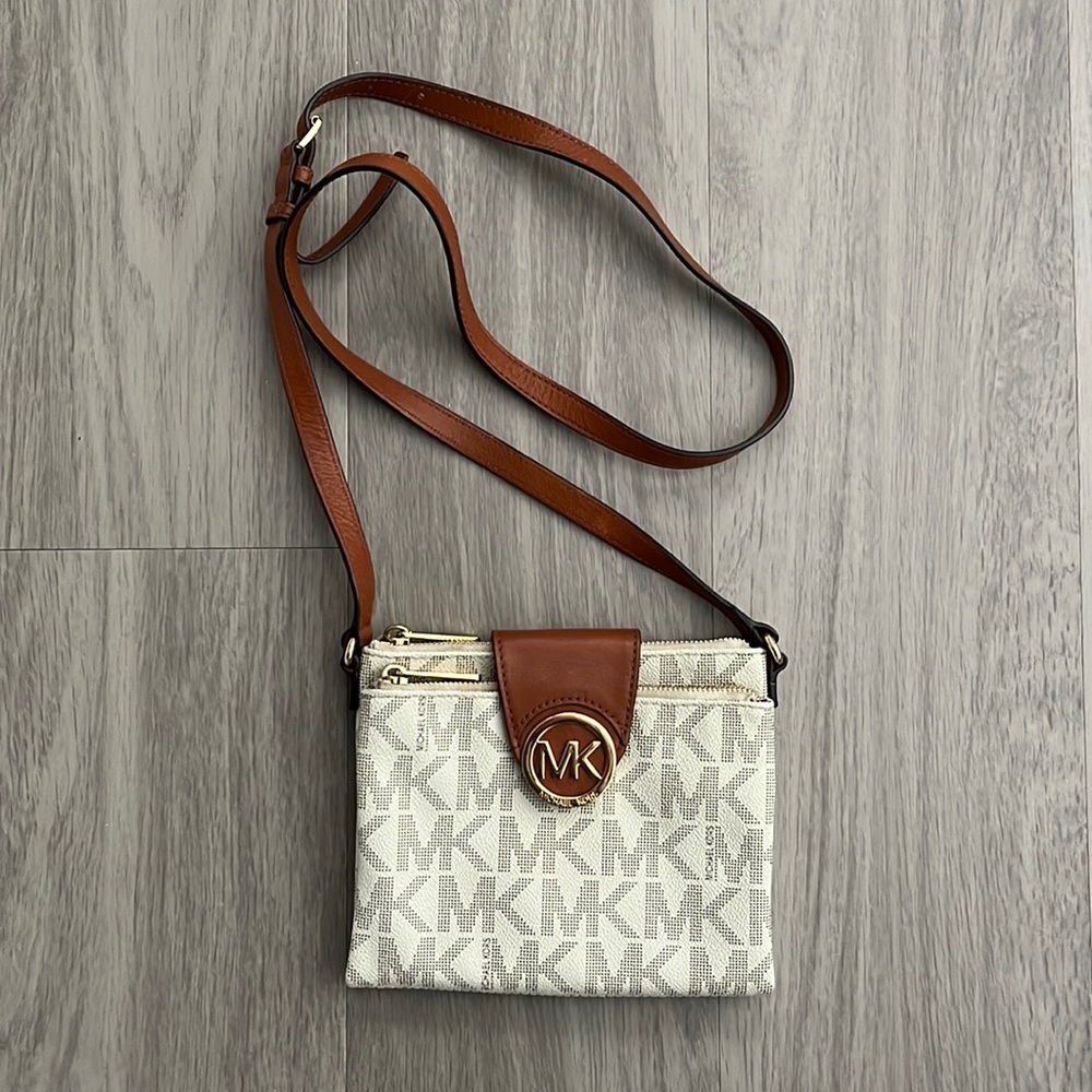 Michael Kors crossbody bag, logo print